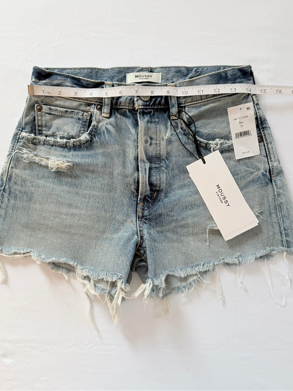 MOUSSY Distressed Denim Shorts - Picture 5 of 9